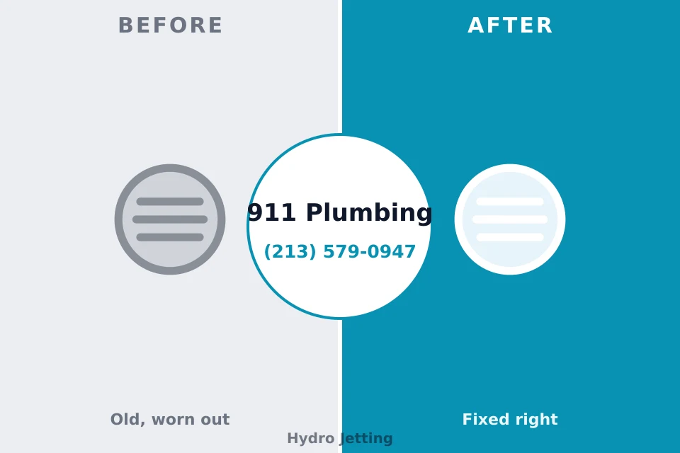 Before and after: plumbing repair Woodstock, VA